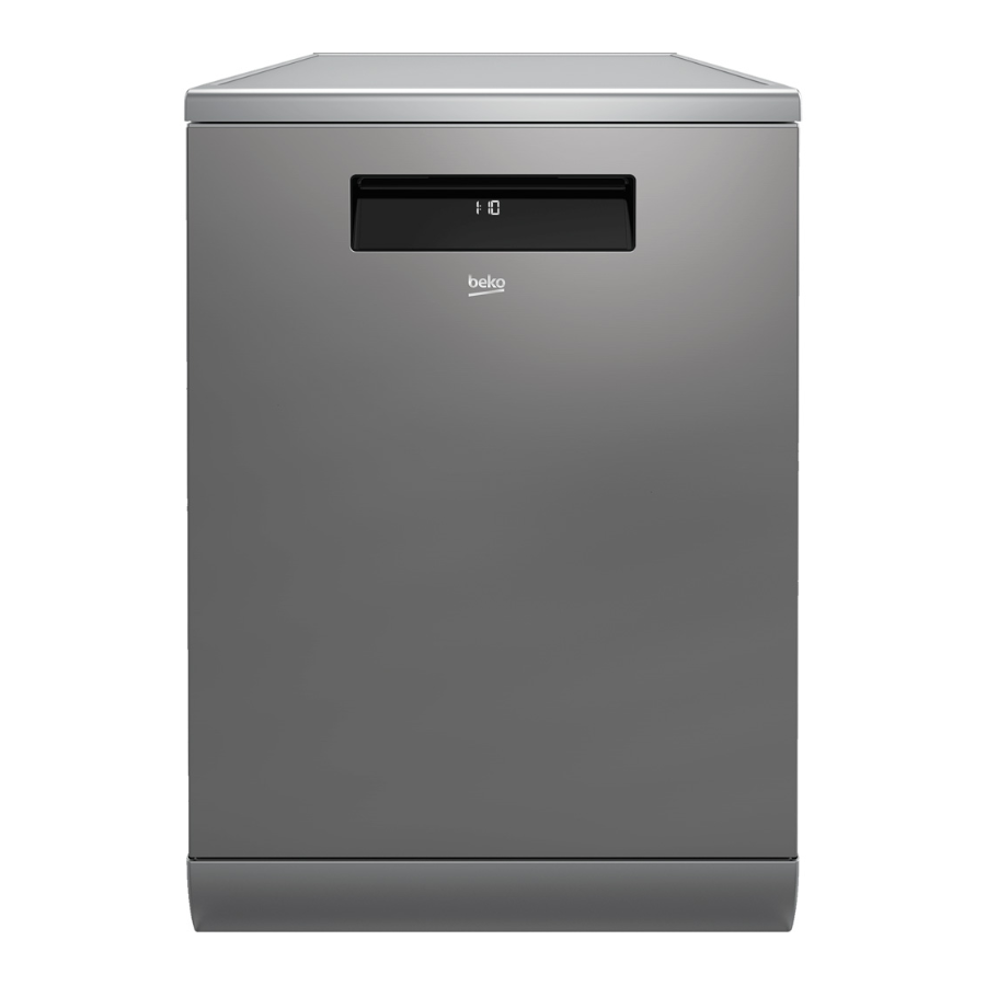 Máy rửa bát độc lập có sấy Beko DEN48520X